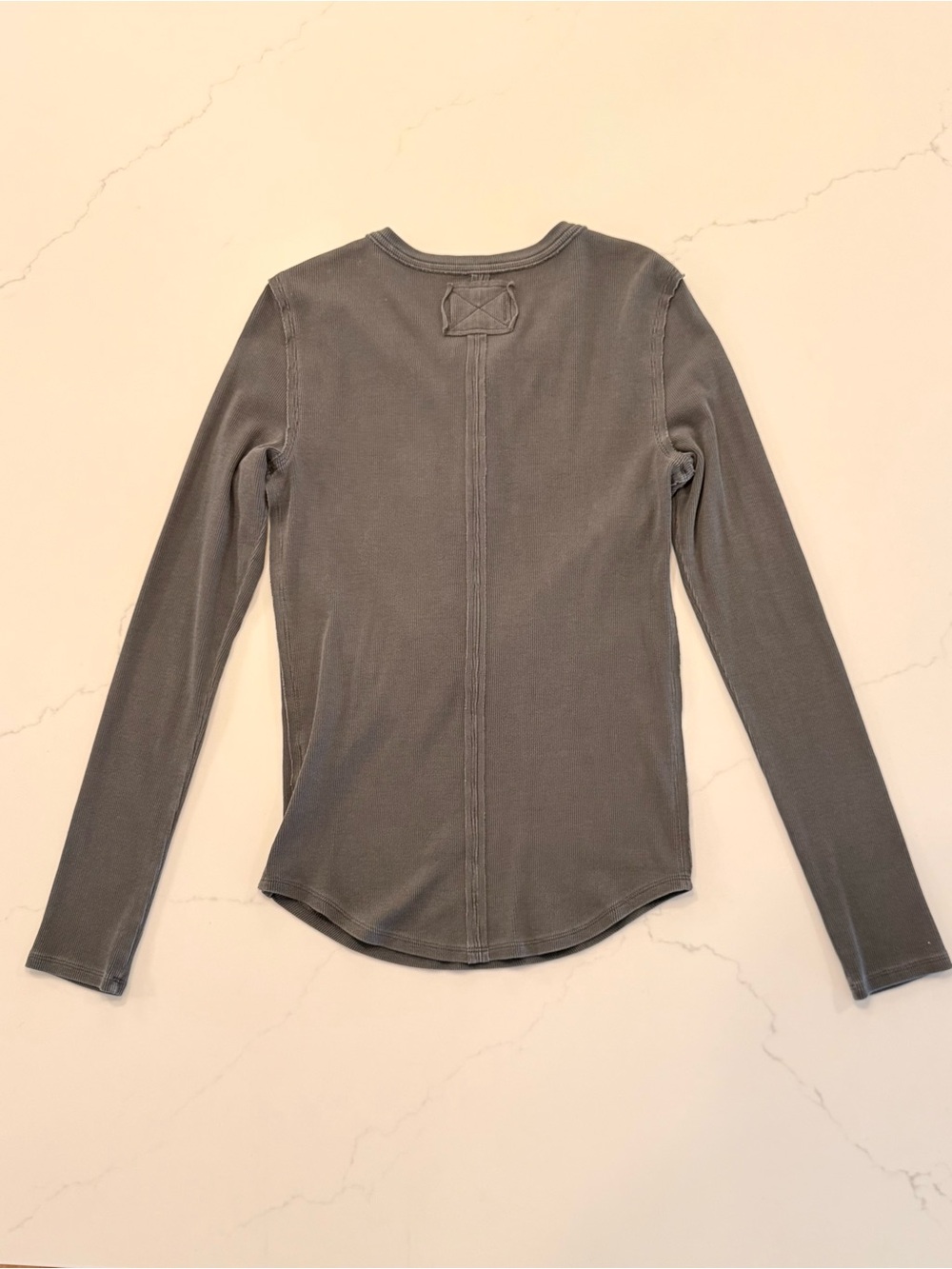 We The Free Free People Jamie Henley Black Gray Women L - Picture 4 of 6
